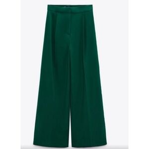 Zara high waisted wide leg trousers